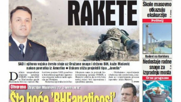 Amerikanci naoružavaju Bosnu i Hercegovinu!