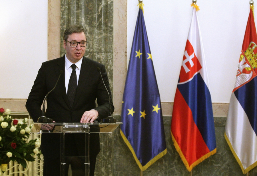 PREDSEDNIK VUČIĆ IZ PREDSEDNIŠTVA Zabrinut sam, imam molbu za EU i Albance - ne činite to