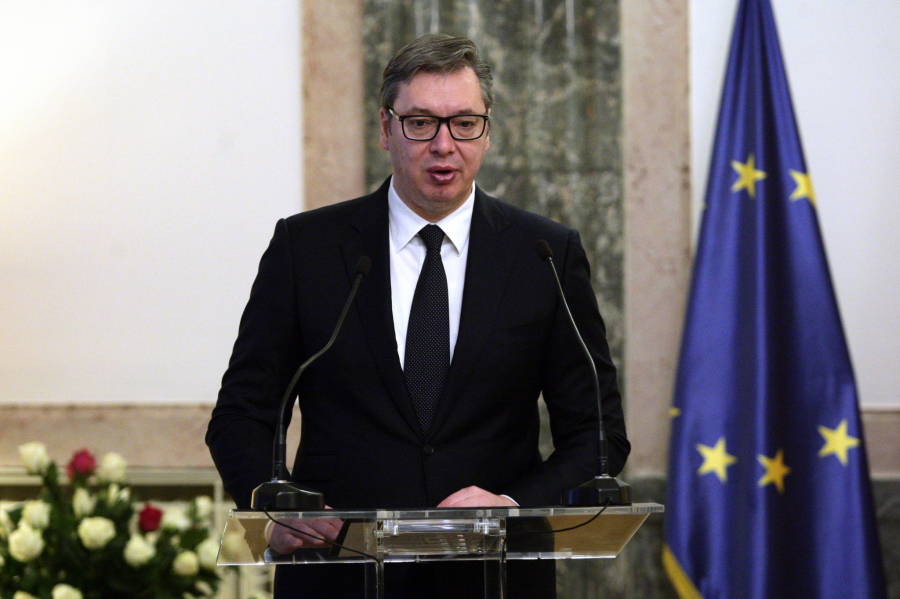 PREDSEDNIK VUČIĆ IZ PREDSEDNIŠTVA Zabrinut sam, imam molbu za EU i Albance - ne činite to