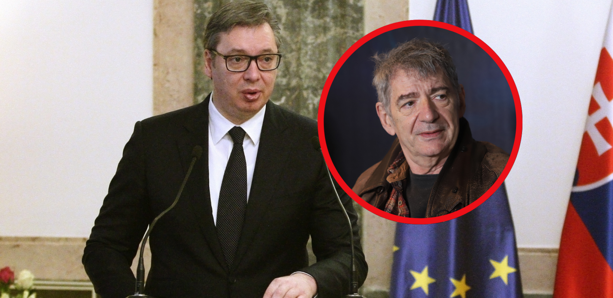 VUČIĆ O NAPADIMA NA MIKIJA MANOJLOVIĆA Ponosan sam što je govorio slobodno i beskrajno mu hvala na hrabrosti
