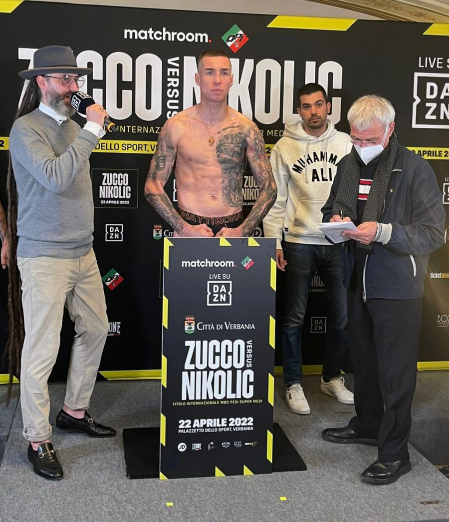 BORBA ZA TROFEJ Okršaj Nikolića i Zuka u Verbaniji za WBC Internacional titulu