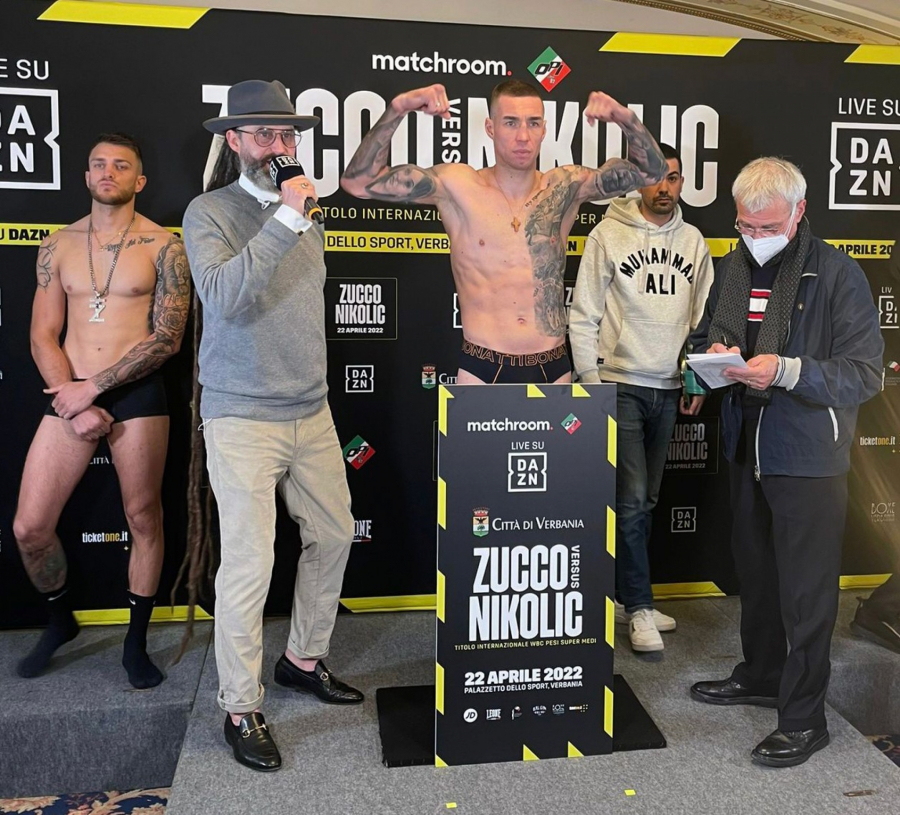 BORBA ZA TROFEJ Okršaj Nikolića i Zuka u Verbaniji za WBC Internacional titulu
