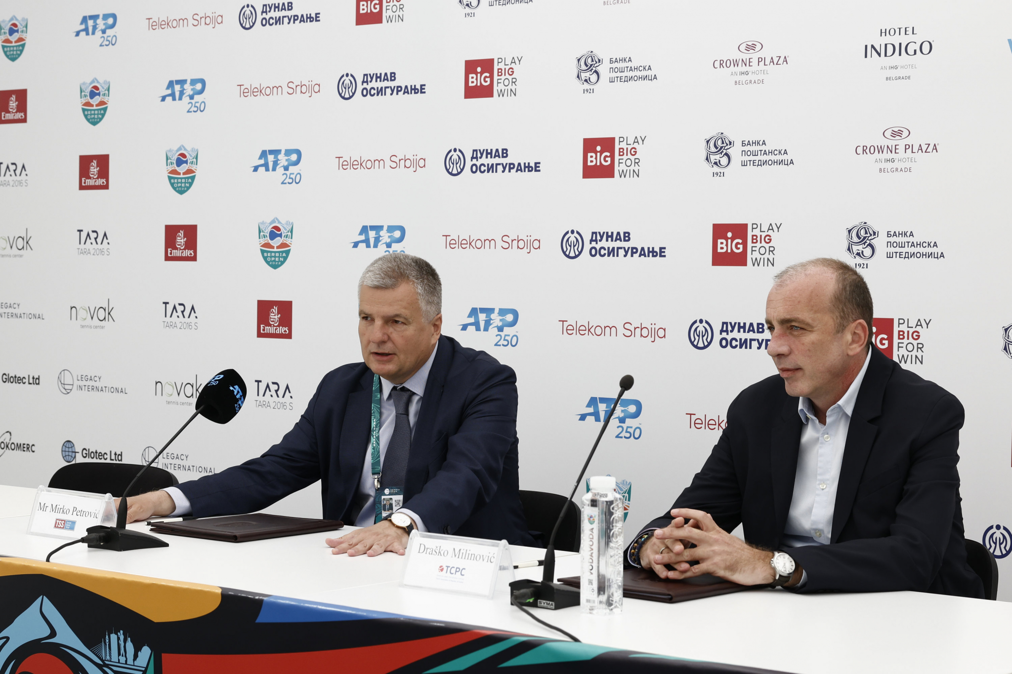 Petrović i Milinović u TC Novak potpisali ugovor o saradnji TSS i TSRS