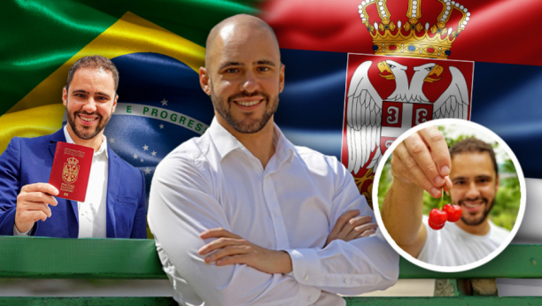 NAJPOZNATIJI BRAZILAC U SRBIJI VERUJE U "ORLOVE" Tiago se zbog ljubavi preselio u našu zemlju, a sada navija za Crvenu zvezdu i nada se pobedi naše reprezentacije na Mundijalu (VIDEO)