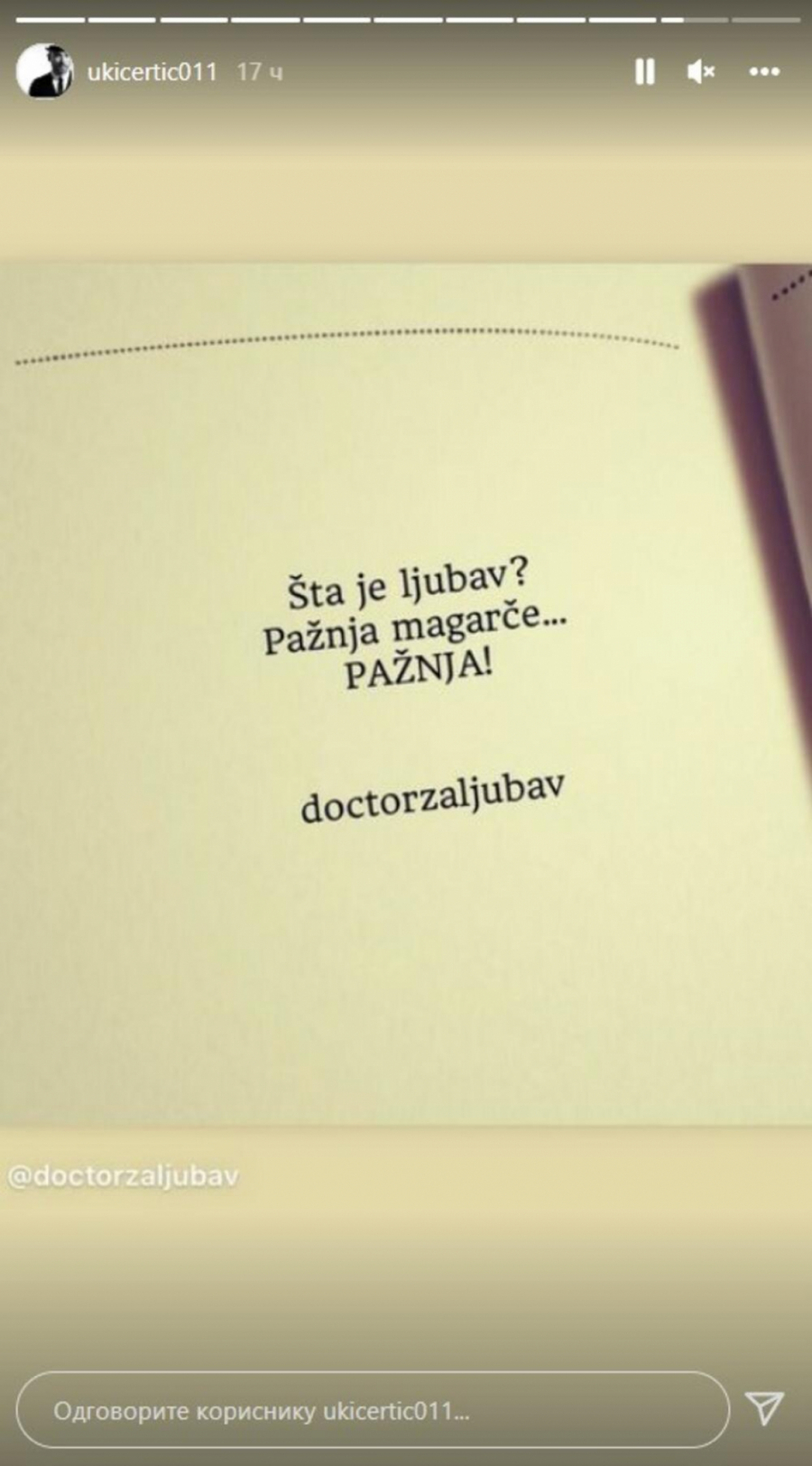 NAKON SKANDALA OBRATIO SE SVIMA Uroš Ćertić posle afere sa voditeljkom poslao jasnu poruku muškarcima (FOTO)