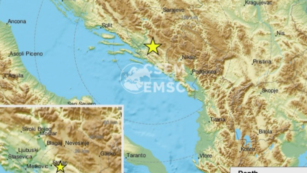 NOVI ZEMLJOTRES POTRESAO BIH Epicentar na istom mestu gde i prethodni koji se okončao tragedijom