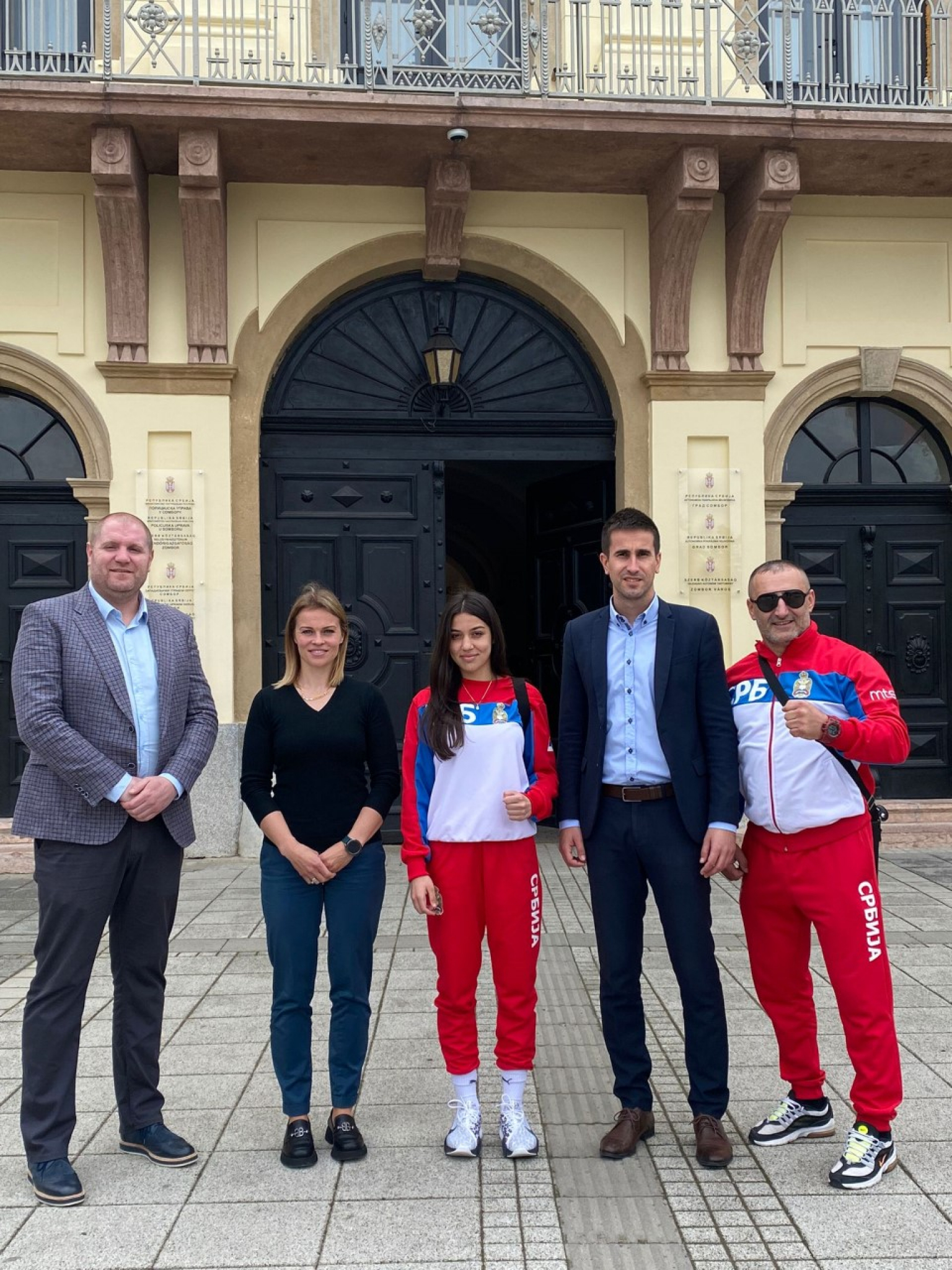 PRIJEM ZA BRONZANE SA EP U SOFIJI Dragana i Marko ponos Sombora i Subotice!