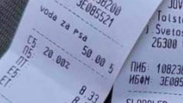 SRBIJA OČIMA NE VERUJE Kafić u Vršcu naplaćuje vodu za pse