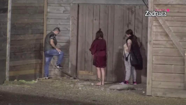 MILJANA I BEBICA BEŽE IZ RIJALITIJA Nenad pokušao da razvali ogradu, trudna Kulićka mu pomaže, drama u Zadruzi