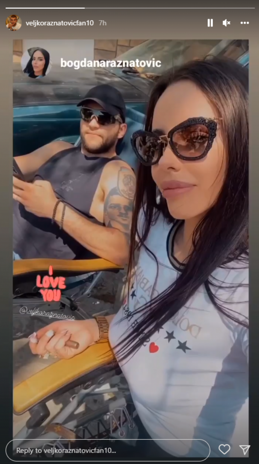 DOK CECA UŽIVA U LONDONU Evo kako su proveli Prvi maj Veljko i Bogdana, još uvek su zaljubljeni kao prvog dana