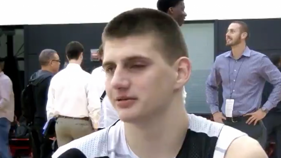 SNIMAK KOJI ĆE VAS ODUŠEVITI Ovako je Jokić sa 19 godina pričao o Partizanu, Evroligi, NBA (VIDEO)