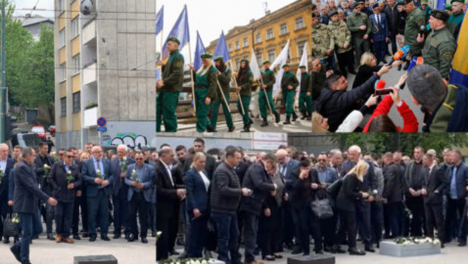 SRPSKE MAJKE OPLAKIVALE DECU, ZELENE BERETKE SLALE RATNOHUŠKAČKE PORUKE Obeleženo 30 godina od mučkih ubistava u Dobrovoljačkoj ulici