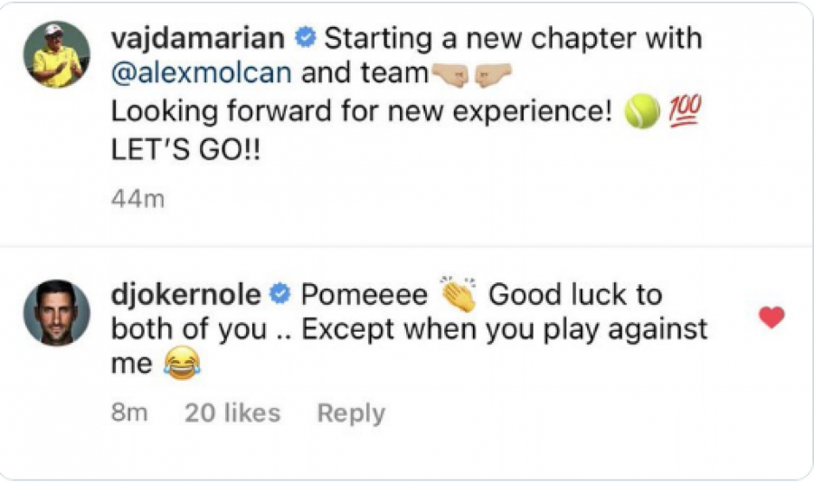 KAKO ĆE NOVAK PROTIV VAJDE? Pale i prve prozivke, Srbin imao specijalnu poruku za bivšeg trenera (FOTO)