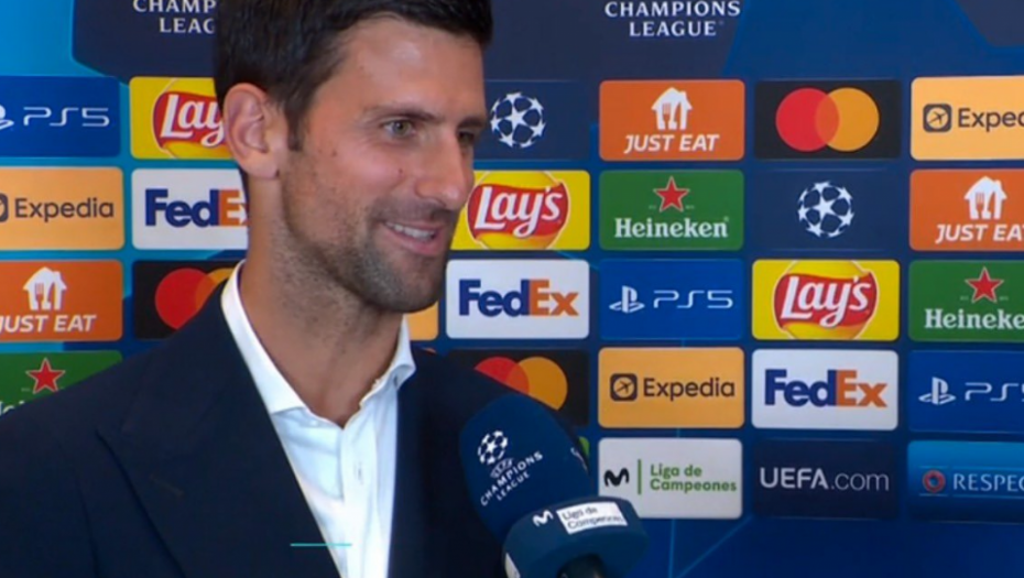 NOLE U ZANIMLJIVOM DRUŠTVU Đoković sa "novim Nadalom" gledao fudbal, pa se poklonio jednom igraču