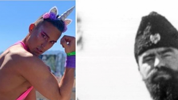 VOJVODA SE PREVRĆE U GROBU, NEMA DALJE Praunuk Momčila Đujića postao hit na Instagramu: “Šta se ono na Dinari sjaji”,  Danetove šljokice na glavi