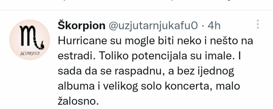 MOGLE SU BITI NEKO I NEŠTO, NEMAJU NIJEDAN KONCERT, OSTARILE SU I OFUCALE SE...  Raspad grupe Harikejn napravio pometnju na internetu