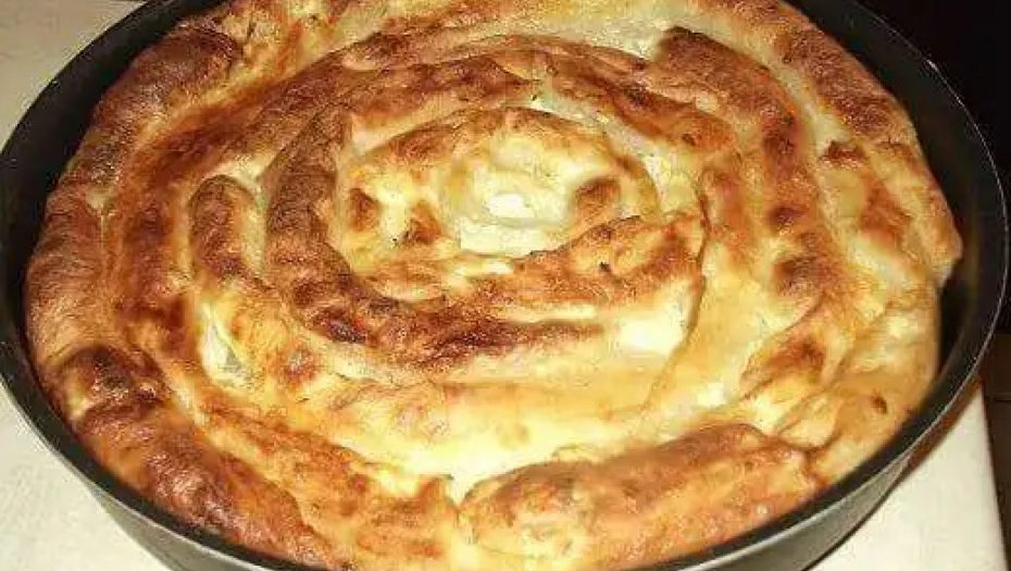 STARI RECEPT SA JUGA SRBIJE Banica sa sirom, fantazija ukusa