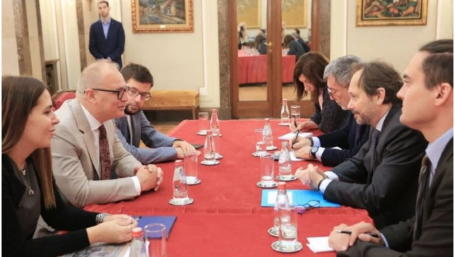 RAZGOVOR O VAŽNIM PROJEKTIMA Goran Vesić se sastao sa delegacijom Evropske unije