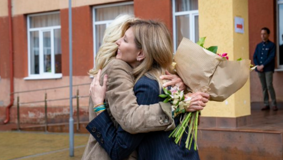 DŽIL BAJDEN TAJNO DOPUTOVALA U UKRAJINU Sastala se sa suprugom ukrajinskog predsednika Olenom Zelenski (FOTO)