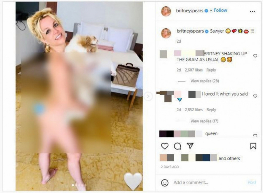 ZA NJU PRAVILA NE VAŽE Britni se ozbiljno opustila, objavom na društvenim mrežama pokrenula lavinu komentara (FOTO)