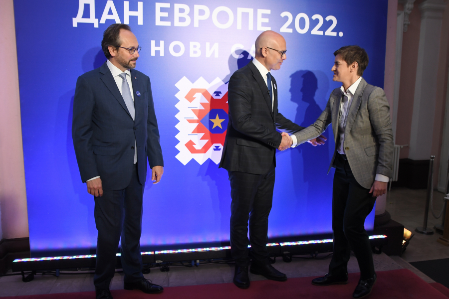 BRNABIĆ NA PROSLAVI DANA EVROPE U NOVOM SADU: Evropski put danas važniji nego ikada