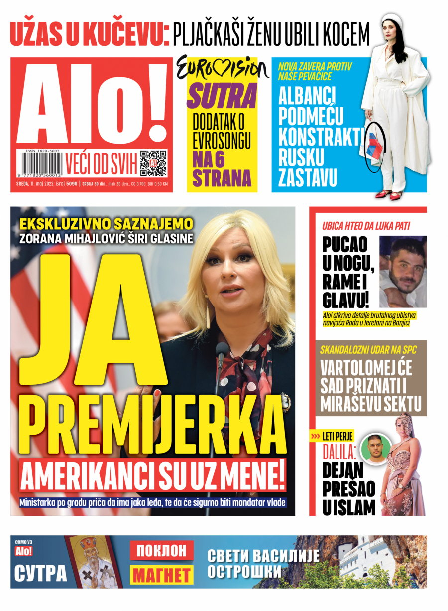 EKSKLUZIVNO SAZNAJEMO Zorana Mihajlović širi glasine: Ja, premijerka! Amerikanci su uz mene