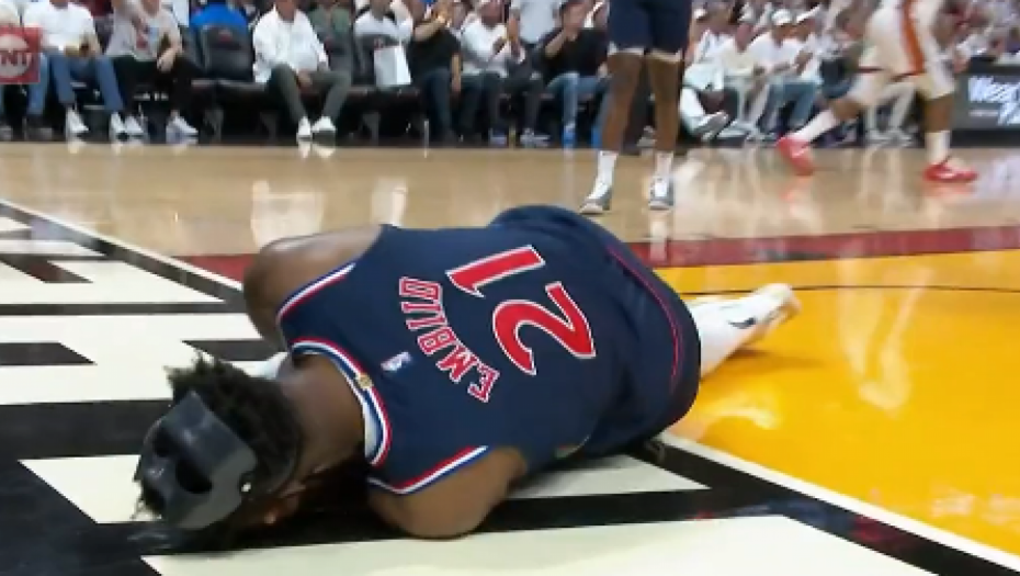 RAZBIJANJE Embid se previjao od bolova, pa onda ponižen kao nikada, Majami melje (VIDEO)