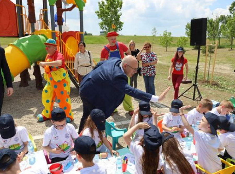 VUČEVIĆ: Novi Sentandrejski park u Novom Sadu nikao na površini od oko tri hektara sa pravim i kvalitetnim sadržajem (FOTO)