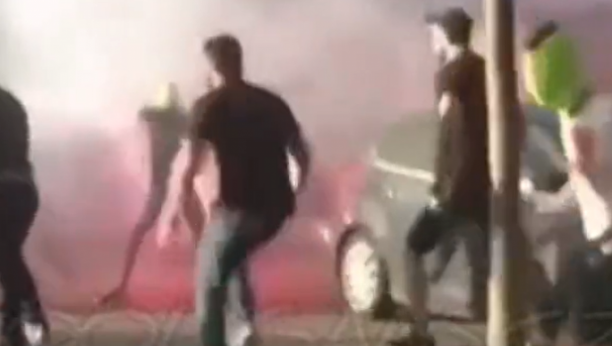 ISPLIVAO SNIMAK TUČE HULIGANA Pogledajte kako je nastao haos na Autokomandi (VIDEO)