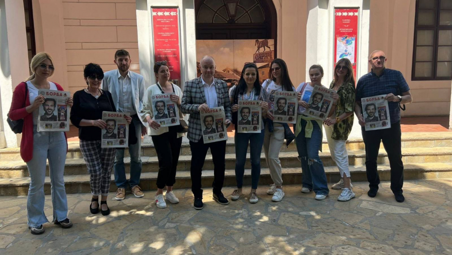 SRDAČAN DOČEK U VALJEVU! Borba nastavlja promociju kulture u gradovima Srbije (FOTO)