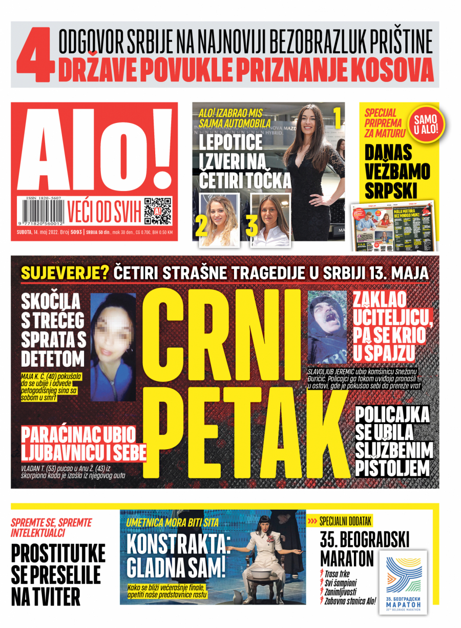 ODGOVOR SRBIJE NA BEZOBRAZLUK PRIŠTINE  Četiri zemlje povukle priznanje Kosova