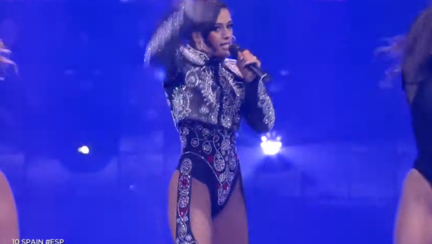 PLESOM DOVELA DO LUDILA Španska predstavnica pokretima napravila opštu pometnju na Evroviziji