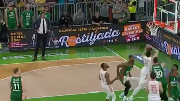 NAJDRAMATIČNIJI POTEZ SEZONE Pogledajte kako je Zvezda izborila produžetak u Ljubljani, ovo se ne viđa svaki dan (VIDEO)