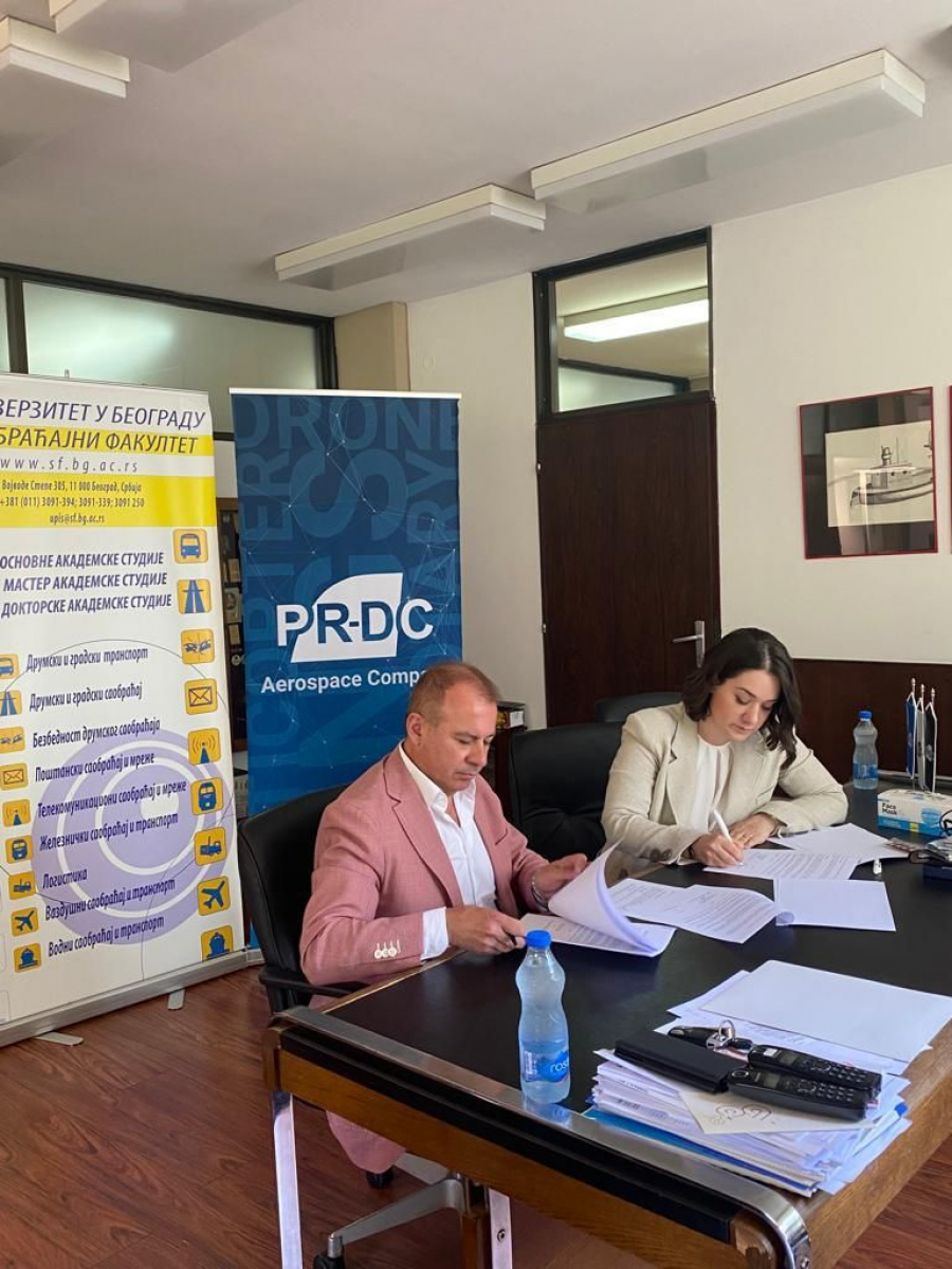 STRATEŠKO PARTNERSTVO SAOBRAĆAJNOG FAKULTETA I KOMPANIJE PR-DC Budući saobraćajni inženjeri ići će na praksu