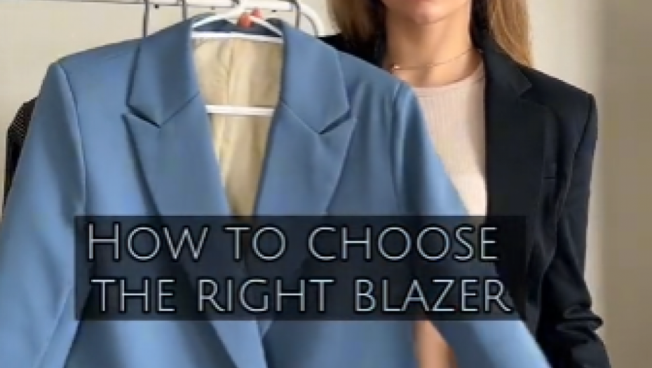 DA LI ĆE VAM BLEJZER ODGOVARATI SAVRŠENO Trik sa palcem će vam pokazati