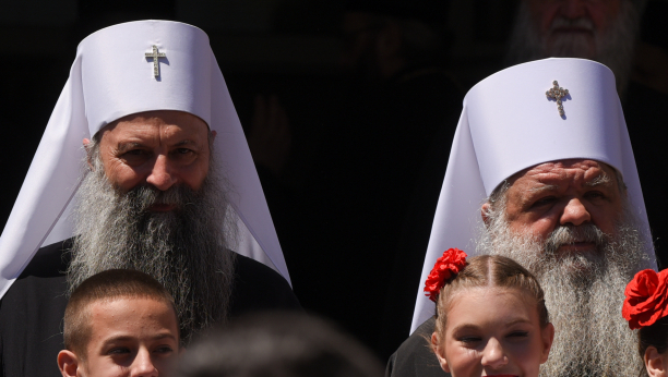 ZAJEDNIČKA LITURGIJA Patrijarh Porfirije i arhiepiskop Stefan služe u Skoplju 24. maja