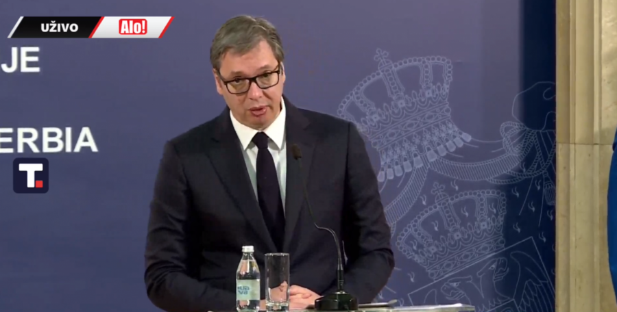 PREDSEDNIK SRBIJE SA PRVIM ČOVEKOM EVROPSKOG SAVETA Upoznao sam predsednika Mišela sa našim stavom prema Rusiji (VIDEO)