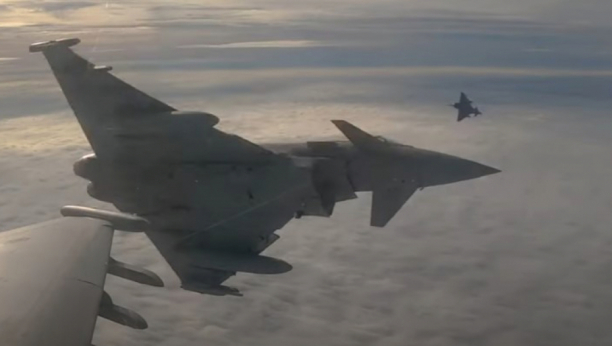 NATO AVIONI KRENULI NA RUSKE Jeziv susret iznad Baltičkog mora (VIDEO)
