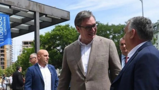 DOBRODOŠAO DRAGI PRIJATELJU: Vučić srdačno dočekao mađarskog premijera Orbana (FOTO)