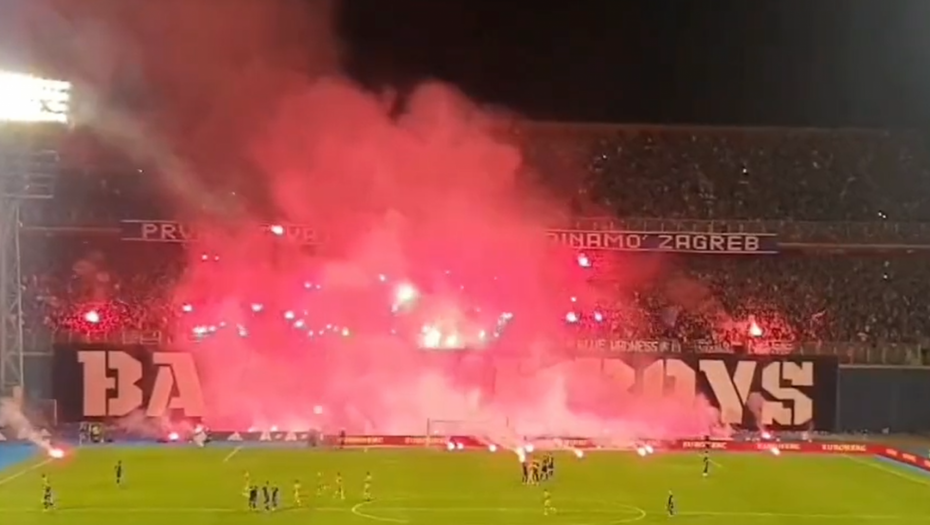 HAOS U SPLITU Drama nakon meča Hajduk - Dinamo, čula se pucnjava ispred stadiona
