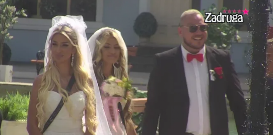 ODRIČEM SE SVEGA, POSTAJEM CARICA Dalila i Filip izgovorili sudbonosno da, Dejan guta knedle tokom ceremonije venčanja