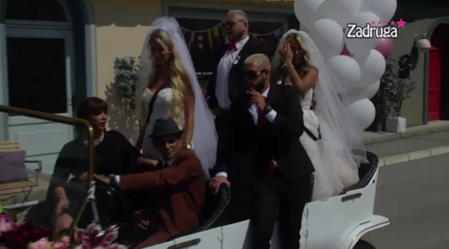 ODRIČEM SE SVEGA, POSTAJEM CARICA Dalila i Filip izgovorili sudbonosno da, Dejan guta knedle tokom ceremonije venčanja