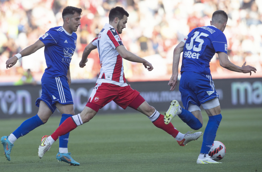 VREME CRVENO-BELOG SLAVLJA Zvezda srušila Voždovac za petu vezanu titulu, Borjan dao gol