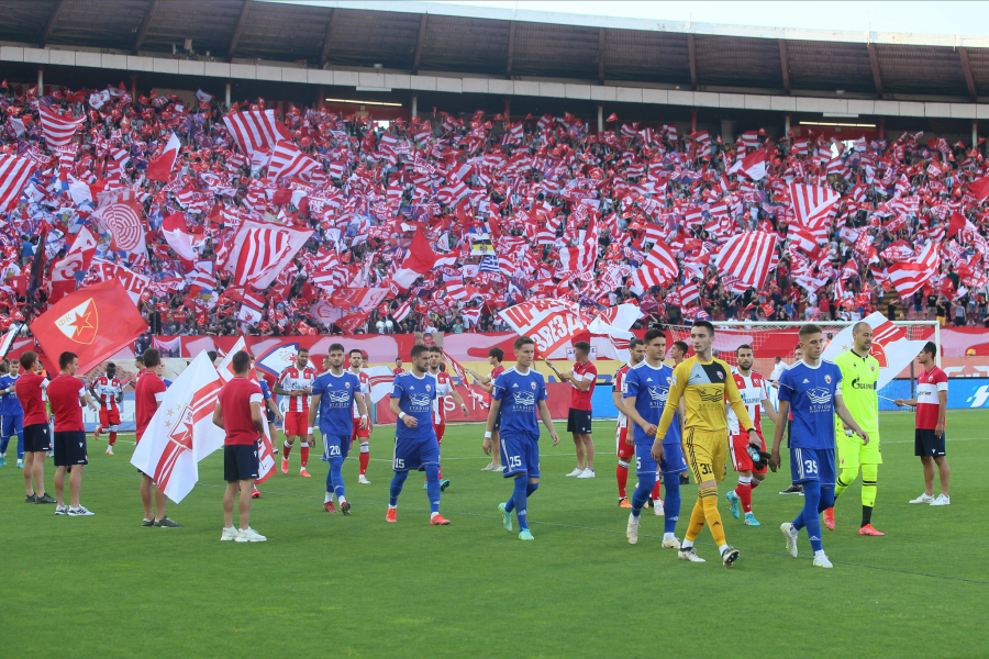 VREME CRVENO-BELOG SLAVLJA Zvezda srušila Voždovac za petu vezanu titulu, Borjan dao gol