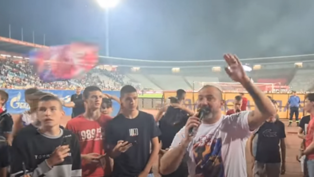 POKLONIO SE NAVIJAČIMA Stanković uzeo mikrofon i održao šampionski govor (VIDEO)