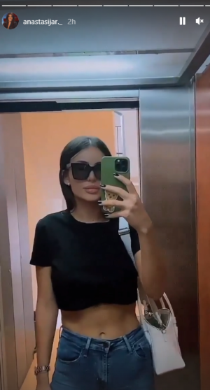 ANASTASIJA NIKAD ZGODNIJA Ražnatovićeva podelila je snimak iz lifta, društvene mreže gore (FOTO)