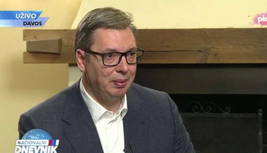 MOĆNA PORUKA VUČIĆA IZ DAVOSA Ako može Novak Đoković da se bori na terenu, dajte ljudi da i mi malo trčimo!