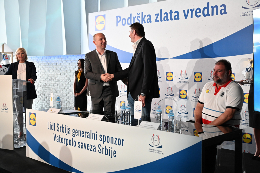 LIDL SRBIJA GENERALNI SPONZOR VATERPOLO SAVEZA SRBIJE