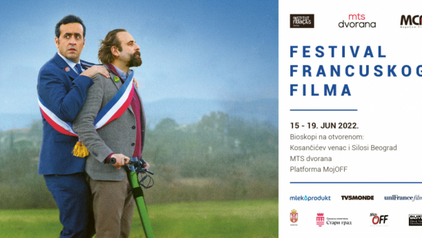NA TRI LOKACIJE I ONLINE PLATFORMI MOJ OFF Četvrti festival francuskog filma od 15. do 19. juna u Beogradu