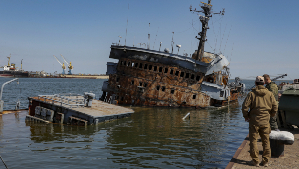 OPASNOST OD MINA ELIMINISANA U AZOVSKOM MORU Civilni brodovi mogu bezbedno da koriste luku Marijupolj